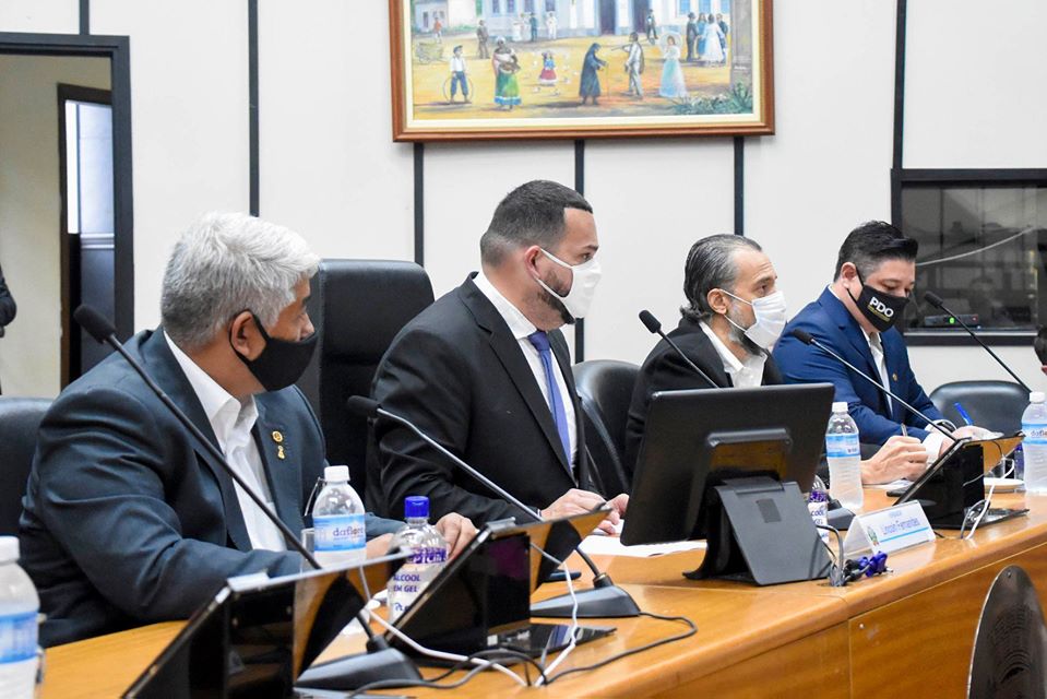 Câmara discute verba COVID em reunião com deputados estaduais