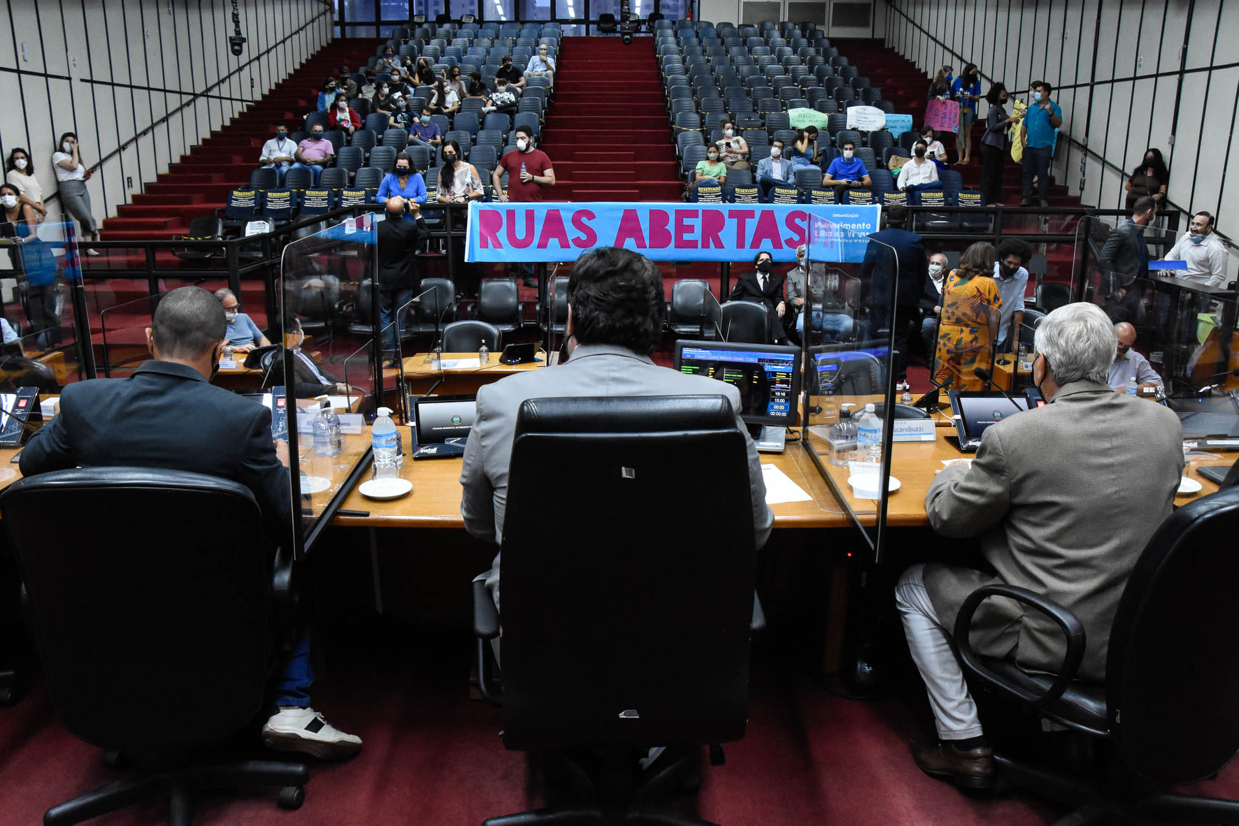 Vereadores derrubam veto do projeto que institui o Programa Ruas Vivas