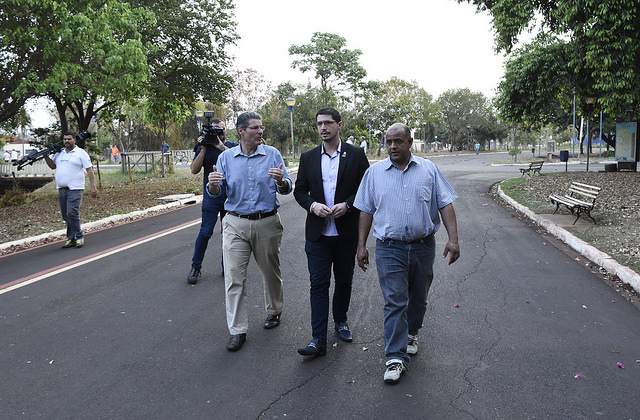 Comissão de Estudos dos Parques realiza diligência no Parque Maurilio Biagi