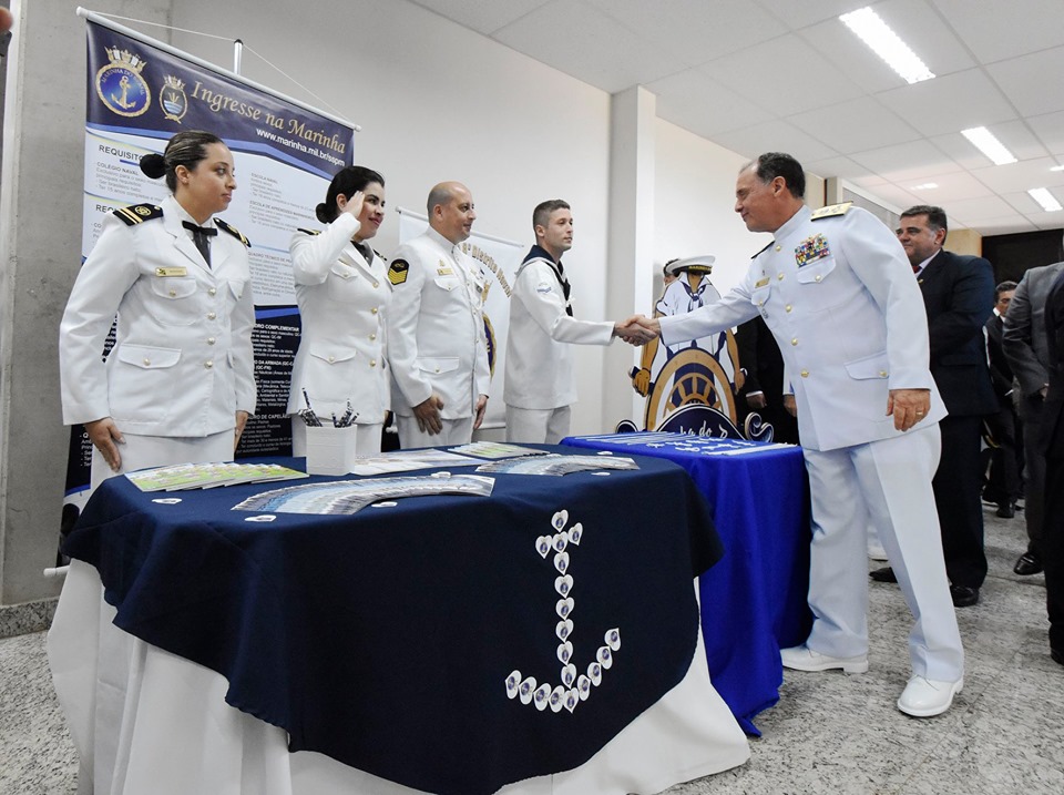 Câmara recebeu exposição da Marinha do Brasil