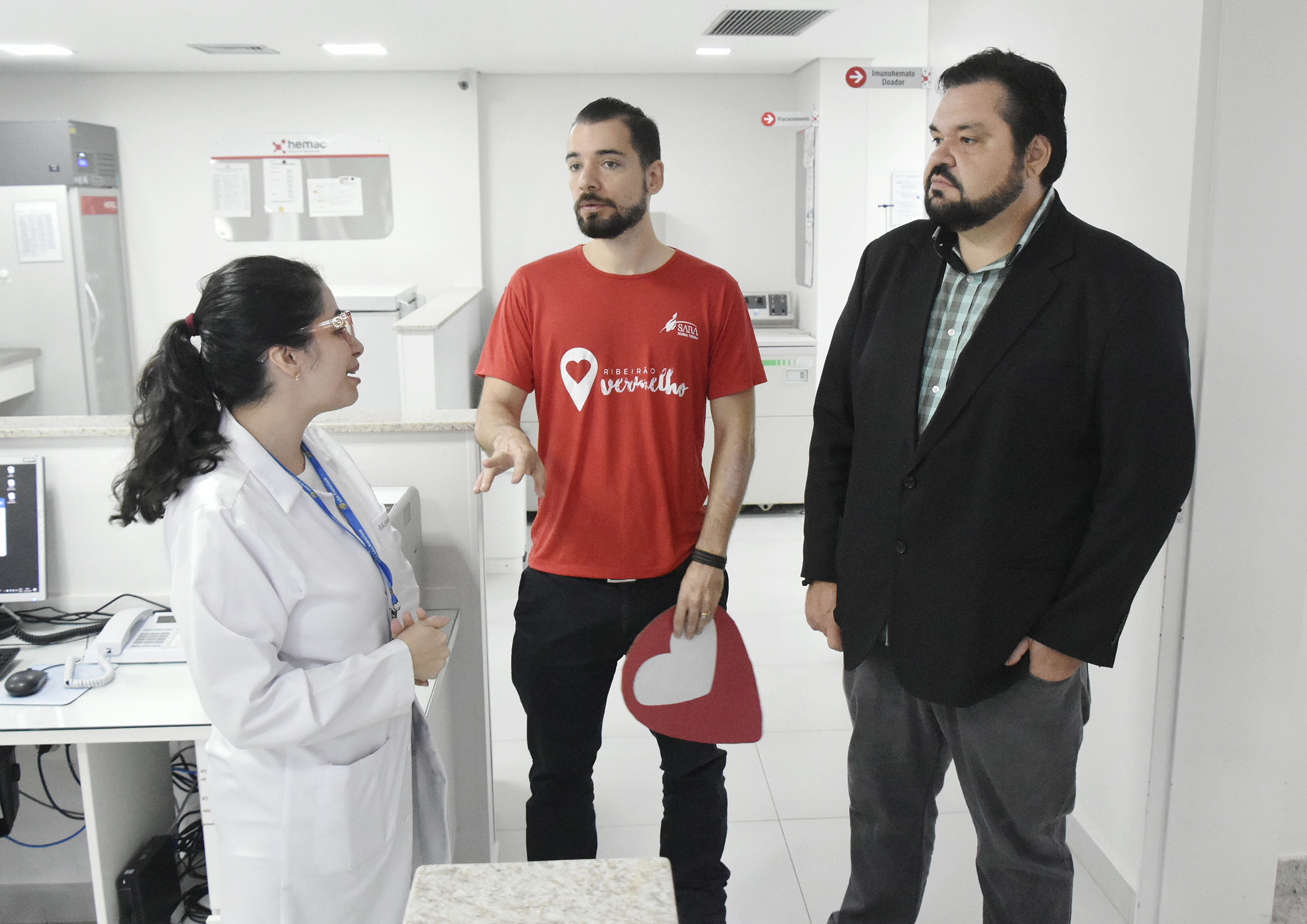 Vereadores apoiam campanha de doação de sangue “Ribeirão Vermelho”