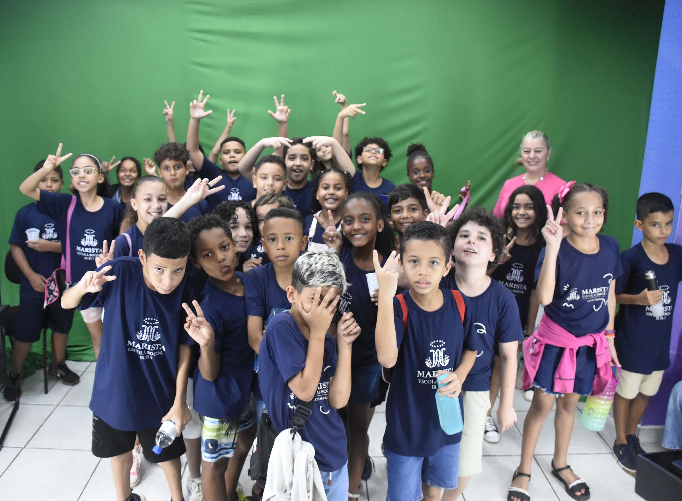 Câmara na Escola encerra a semana com a visita do Marista Social Irmão Rui