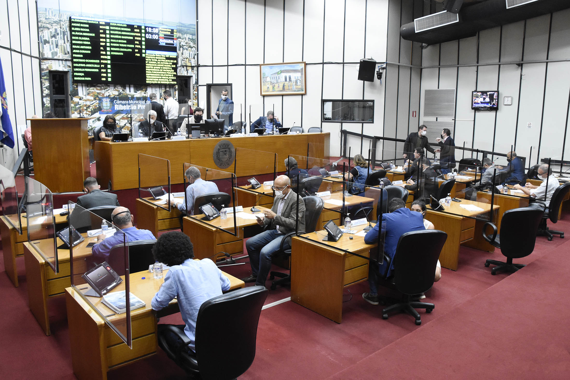 Rejeitados dois vetos do Executivo em sessão nesta noite (24) 