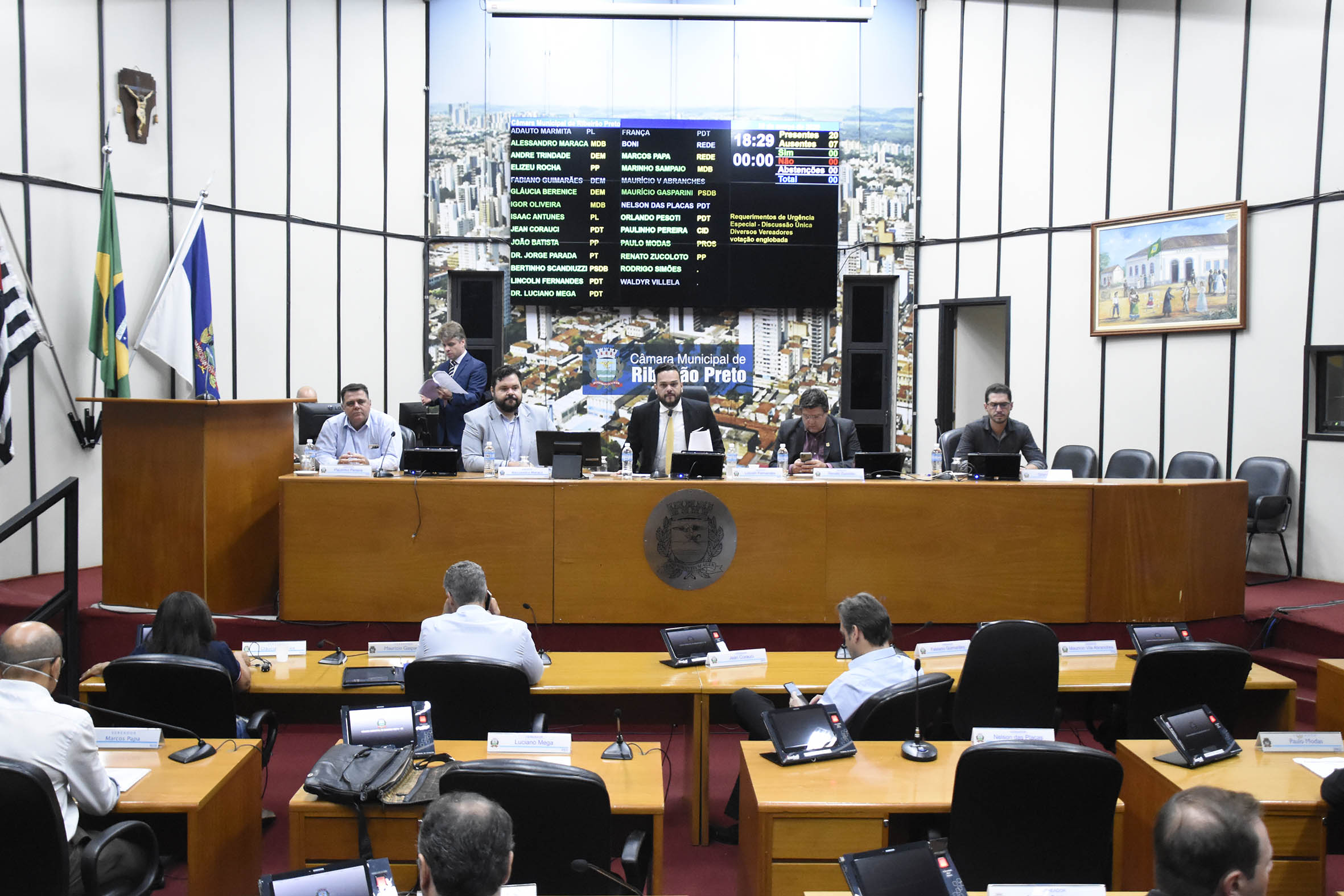 Legislativo realizou sessão ordinária nesta quinta-feira, 19 de março