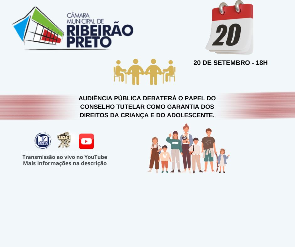 Câmara debaterá papel do conselho tutelar como garantia dos direitos da criança e do adolescente