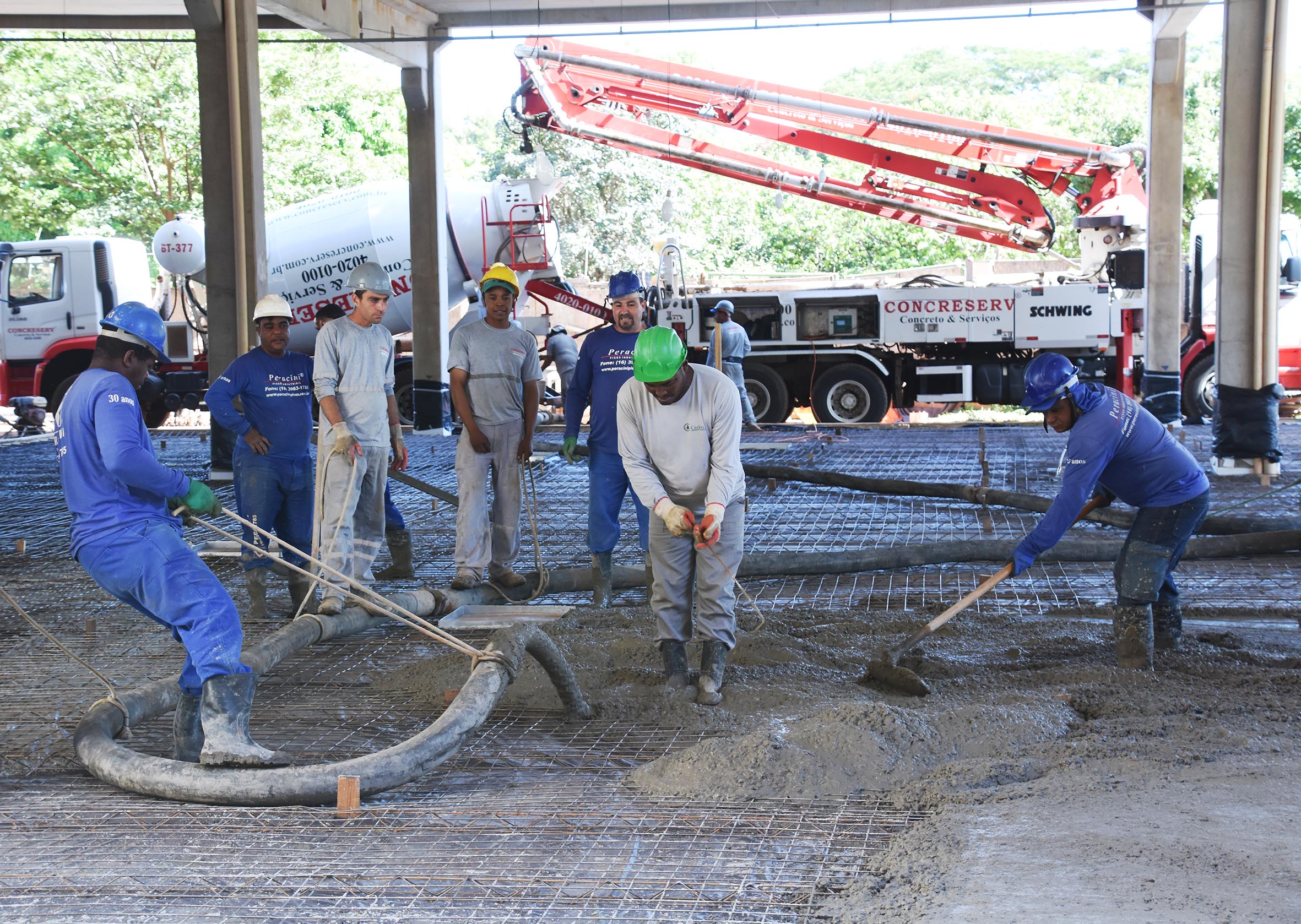 Obra do prédio anexo completa 30 dias