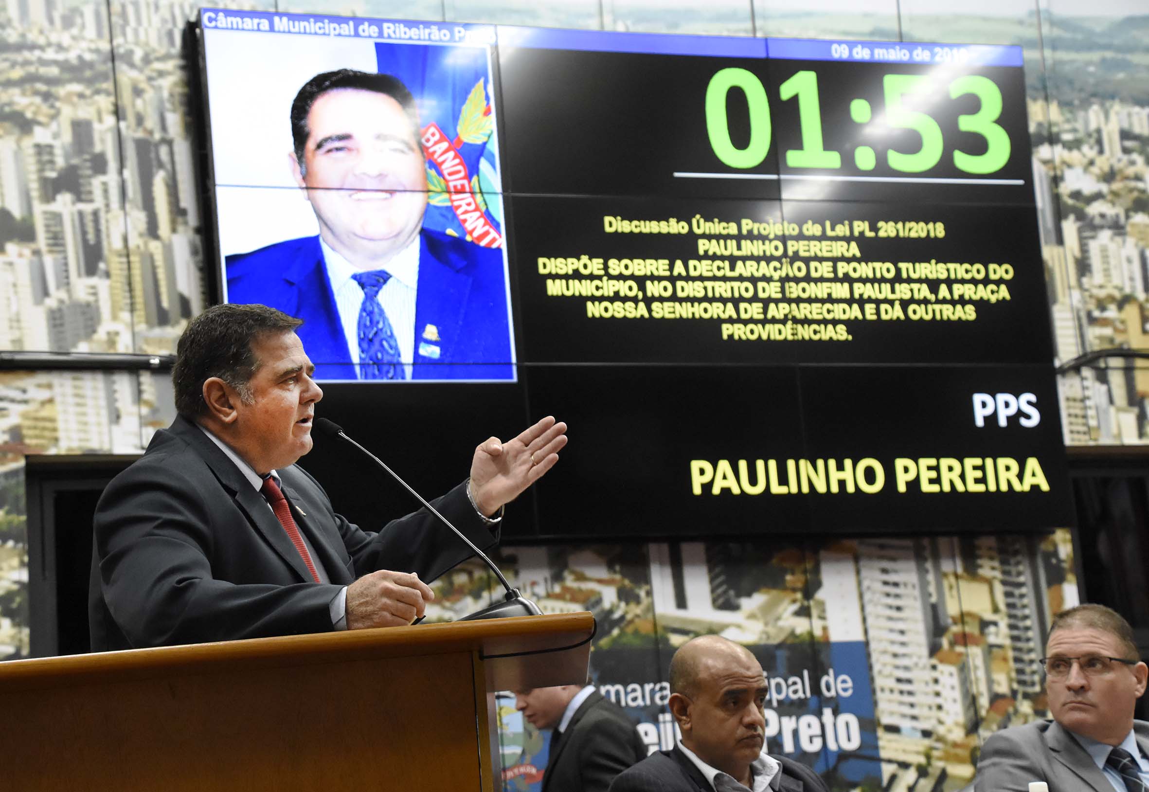 Vereadores aprovam praça em Bonfim Paulista como ponto turístico