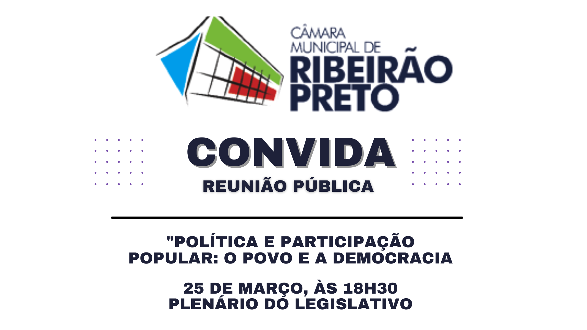 Câmara debaterá democracia e participação popular na política