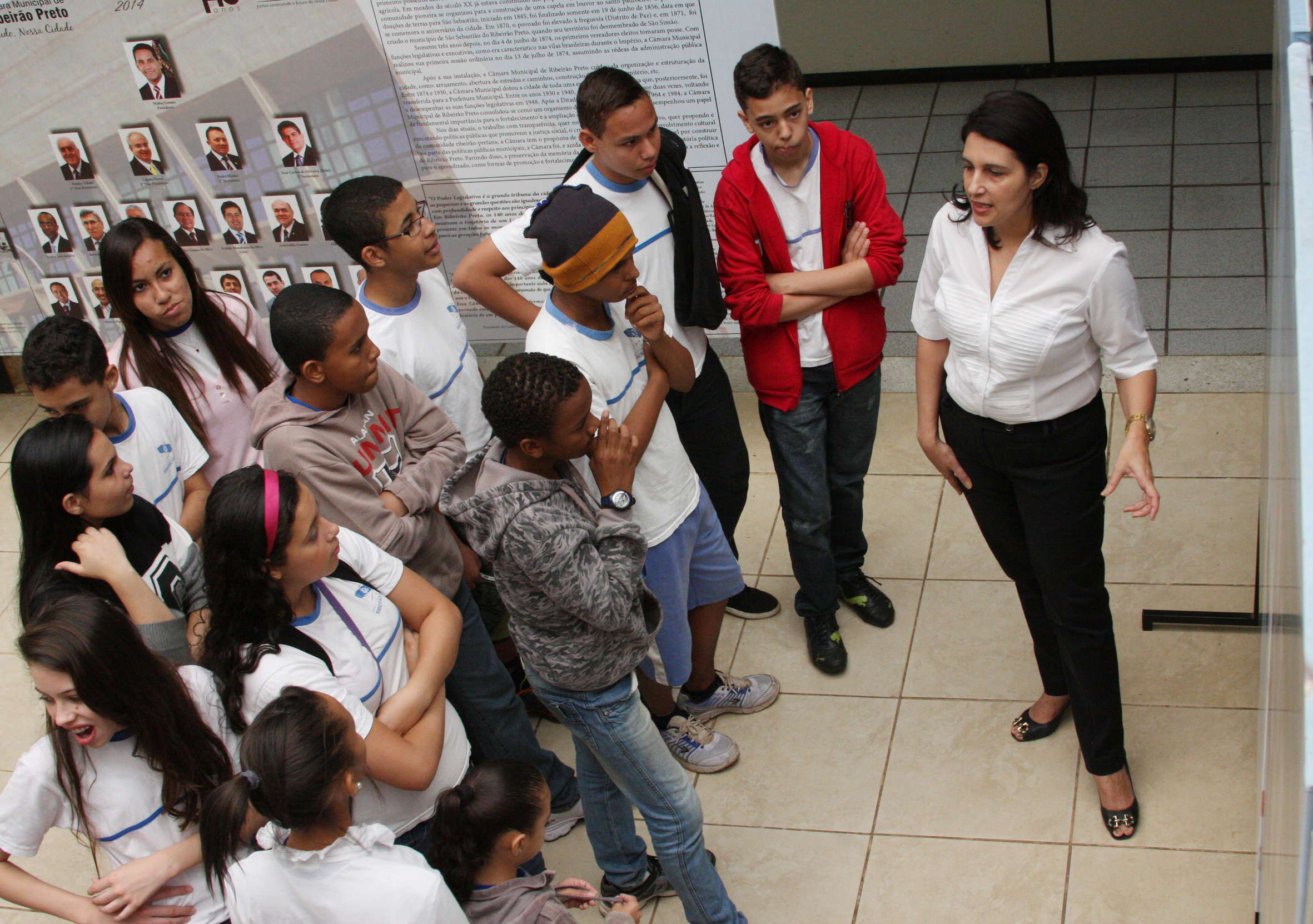 EMEF ProfºDr. Waldemar Roberto participa do Programa Câmara na Escola