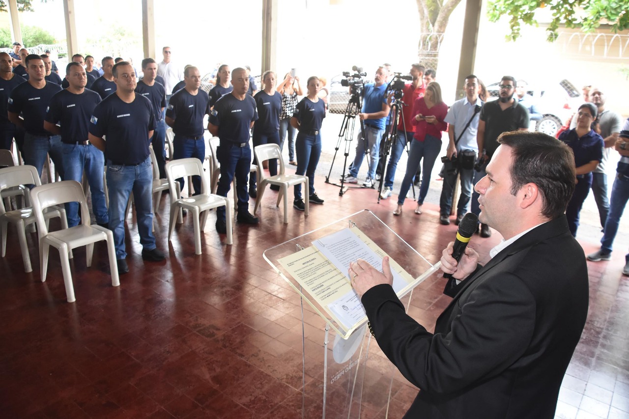 Presidente da Câmara participa da posse de novos membros da GCM