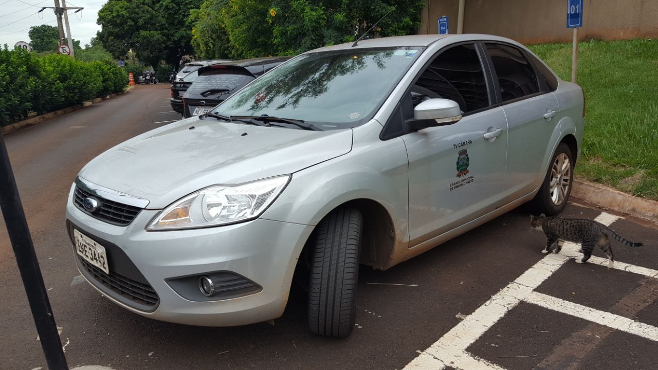 Câmara Municipal identifica todos os veículos da frota