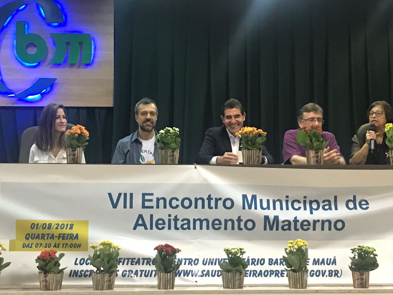 Vereador participa do VII Encontro Municipal de Aleitamento Materno