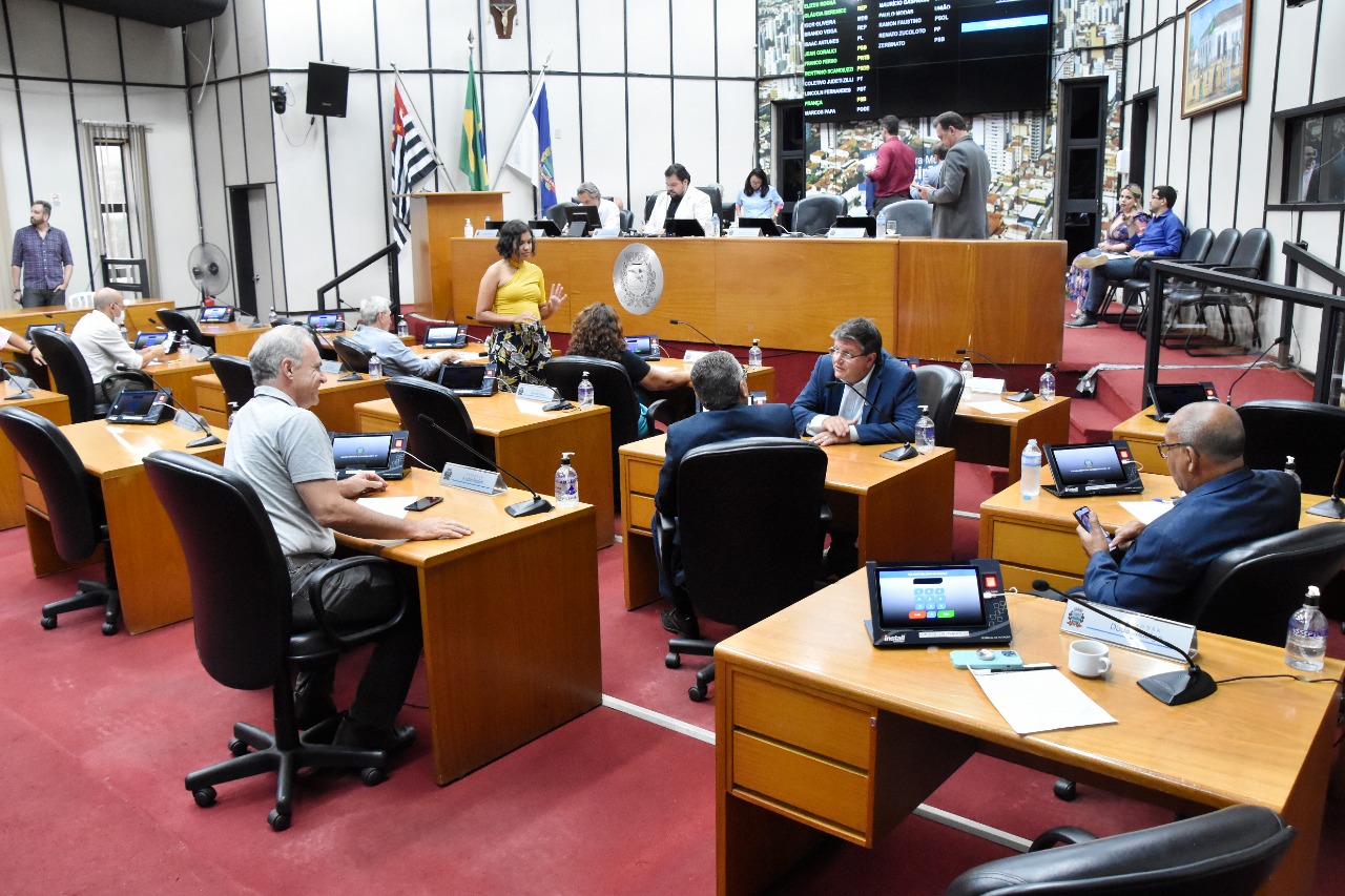 Vereadores deliberaram cinco matérias durante sessão ordinária 