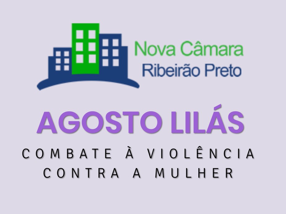 Câmara Municipal participa da campanha "Agosto Lilás"