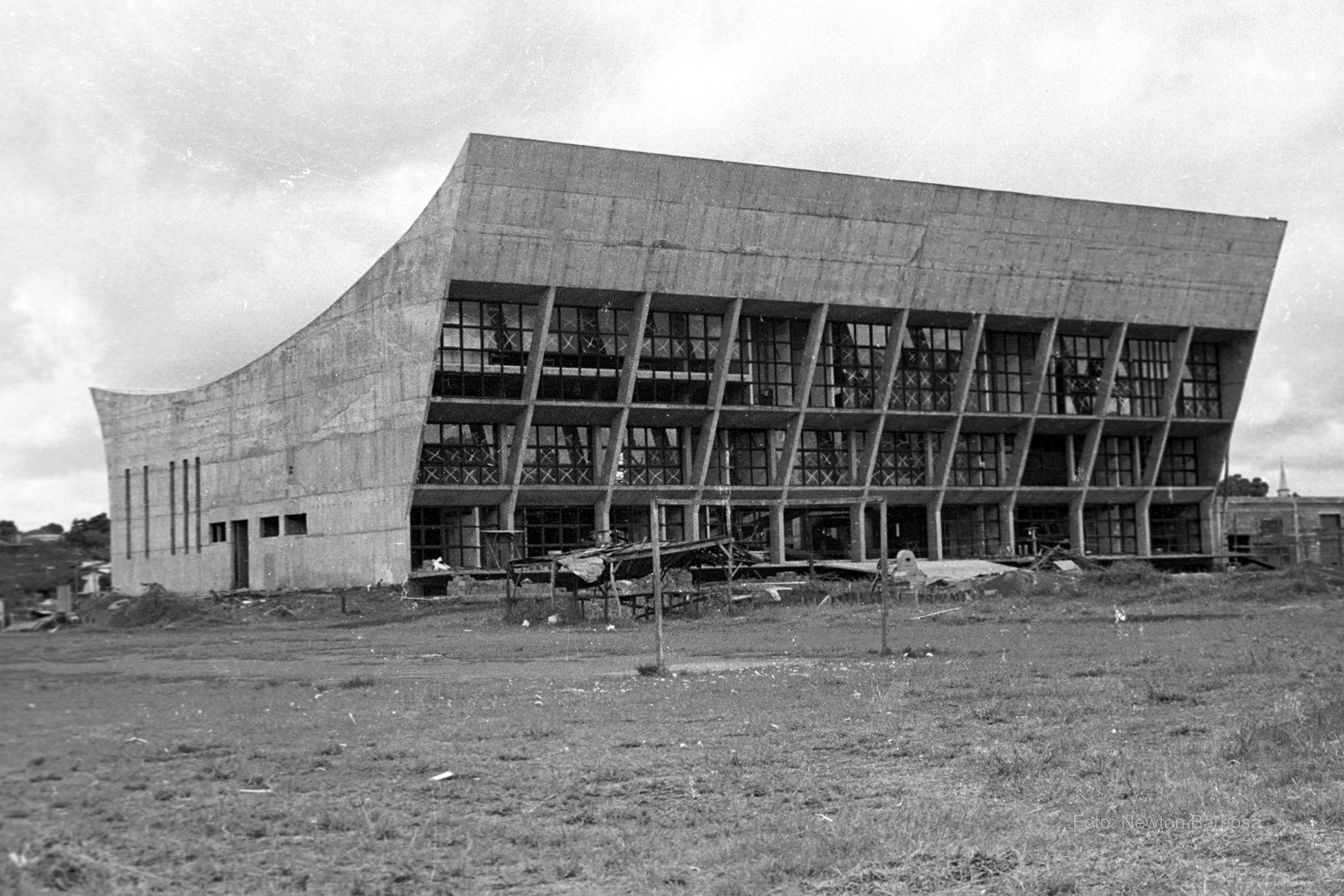 Atual Câmara Municipal em construção