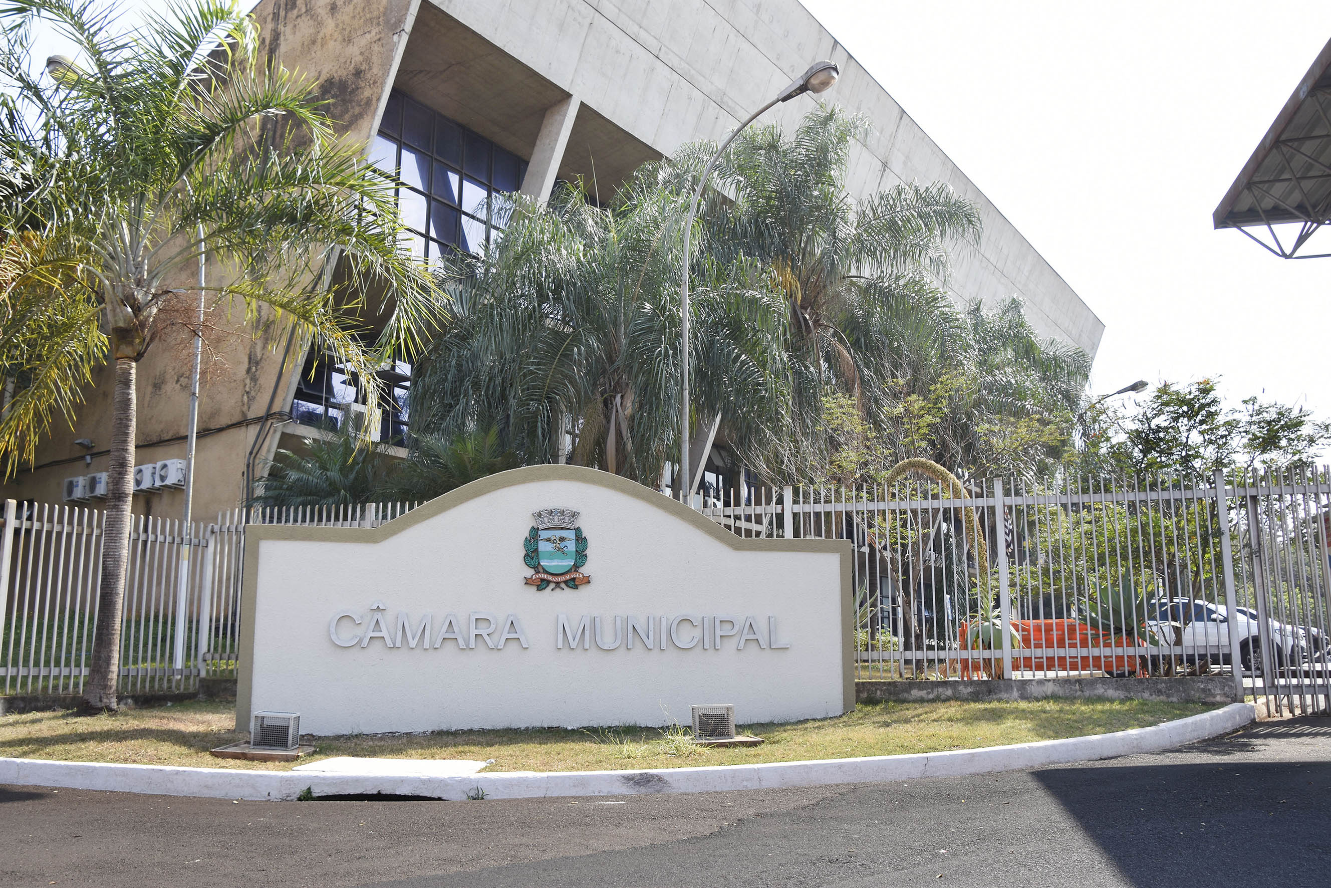 Fachada da Câmara Municipal de Ribeirão Preto